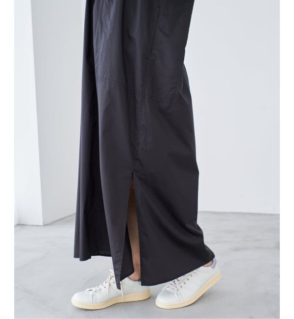 IENA「《WEB限定/追加》ハイカウントツイルシャツワンピース」|ワンピース|