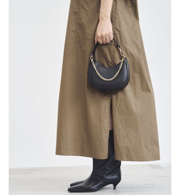 IENA「《WEB限定/追加》ハイカウントツイルシャツワンピース」|ワンピース|