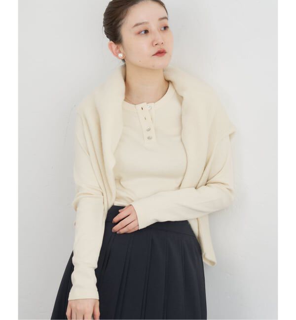 IENA「FLORE FLORE/フローレフローレ JESS LONGSLEEVE Tシャツ」|Tシャツ・カットソー|ナチュラル