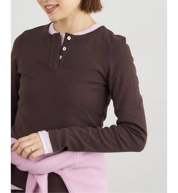 IENA「FLORE FLORE/フローレフローレ JESS LONGSLEEVE Tシャツ」|Tシャツ・カットソー|