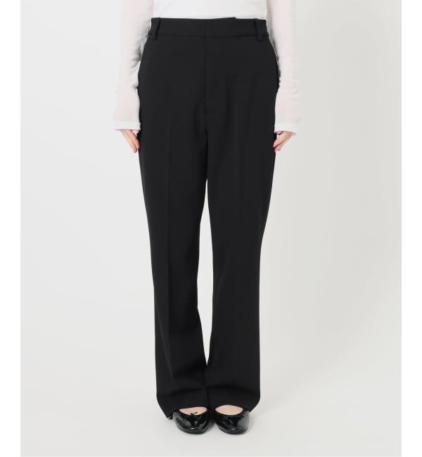 IENA「《セットアップ対応》カットジョーゼットスティックパンツ」|スラックス|