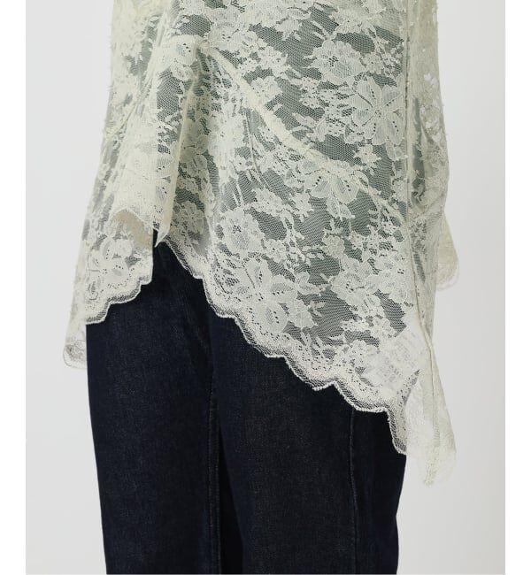 SLOBE IENA「レースペプラムキャミソール」|キャミソール|