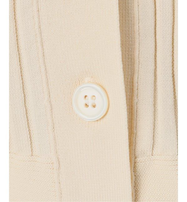 SLOBE IENA「《WEB限定/追加2》Vネックペプラムカーディガン」|カーディガン|