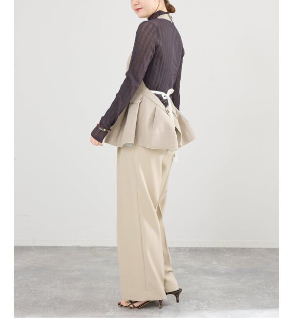 IENA「ウォッシャブル シアーリブタートル」|ニット・セーター|