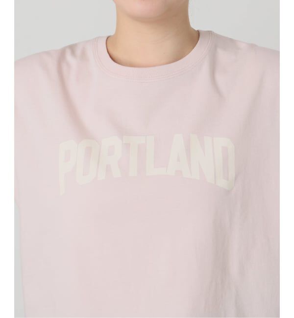 SLOBE IENA「Champion/チャンピオン SLOBE別注 ロゴTシャツ」|Tシャツ・カットソー|