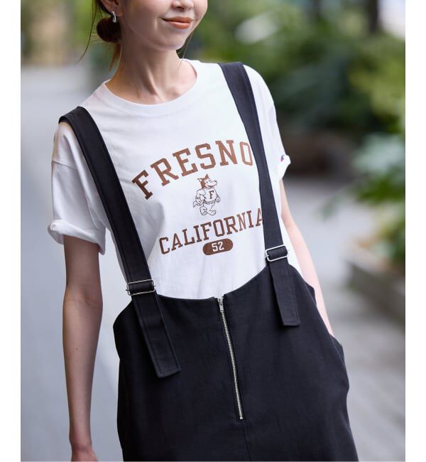 SLOBE IENA「Champion/チャンピオン SLOBE別注 ロゴTシャツ」|Tシャツ・カットソー|