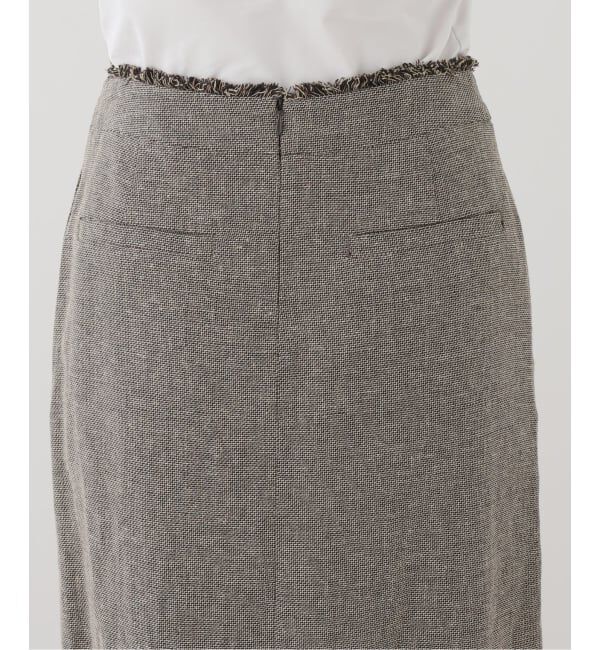 IENA「《セットアップ対応》カラミツイードタイトスカート」|スカート|