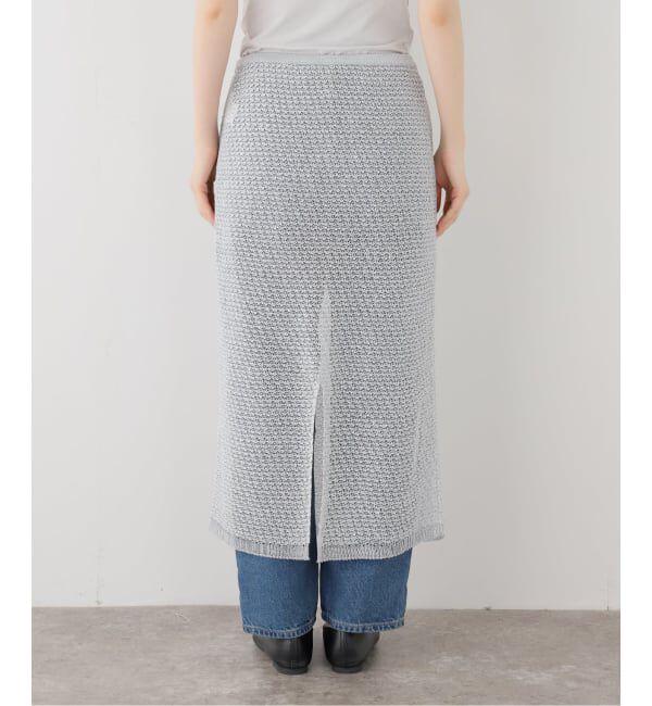 SLOBE IENA「シアースパンコールニットスカート」|スカート|