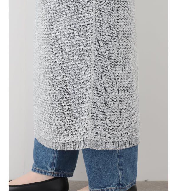 SLOBE IENA「シアースパンコールニットスカート」|スカート|