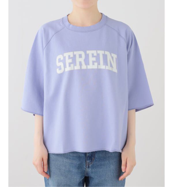 SLOBE IENA「ミニ裏毛オーバーサイズプルオーバー」|スウェット・ジャージ|サックスブルー B