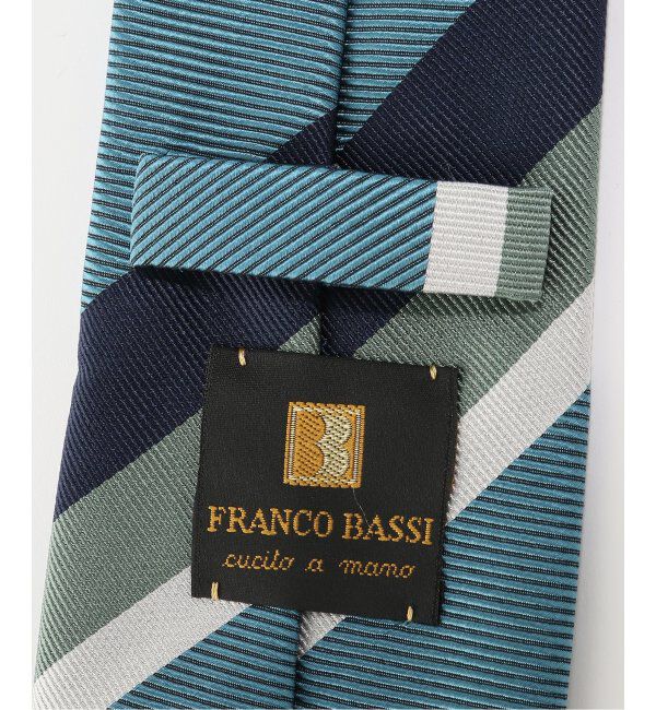 EDIFICE「FRANCO BASSI (フランコ バッシ) レップストライプタイ U25EG06-L」|ネクタイ・蝶ネクタイ|