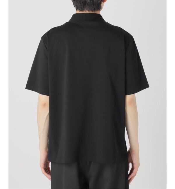 EDIFICE「nomiamo (ノミアモ) 別注 スヴィンコットン モックネック ワイドTシャツ」|Tシャツ・カットソー|