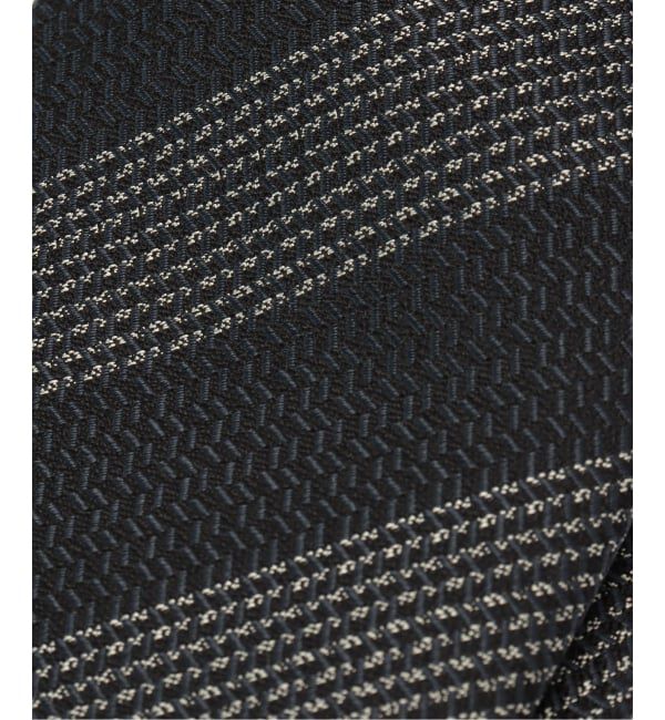 EDIFICE「Holliday & Brown(ホリデー & ブラウン) Kasuri ストライプ タイ」|ネクタイ・蝶ネクタイ|