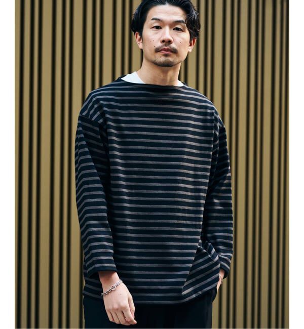 417 EDIFICE「SAINT JAMES  / セントジェームス 別注 ウエッソン ルーズ ボーダー」|Tシャツ・カットソー|