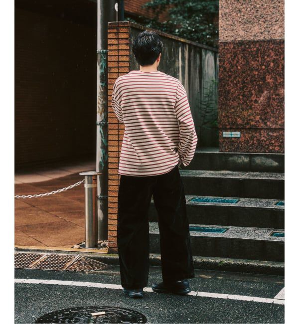 417 EDIFICE「SAINT JAMES  / セントジェームス 別注 ウエッソン ルーズ ボーダー」|Tシャツ・カットソー|