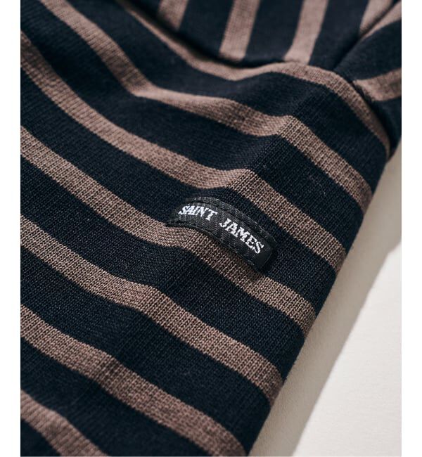 417 EDIFICE「SAINT JAMES  / セントジェームス 別注 ウエッソン ルーズ ボーダー」|Tシャツ・カットソー|