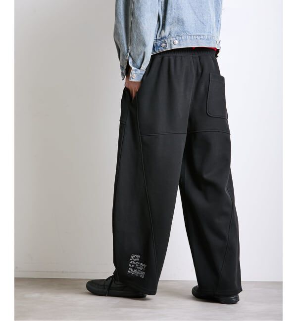 Paris Saint-Germain「【Paris Saint-Germain / パリ・サン＝ジェルマン】 JP Knit-Like Script Pants」|その他|