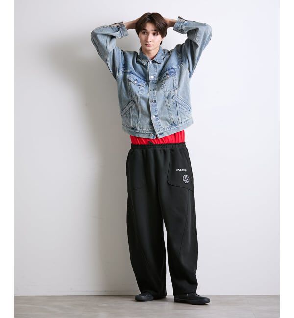 Paris Saint-Germain「【Paris Saint-Germain / パリ・サン＝ジェルマン】 JP Knit-Like Script Pants」|その他|