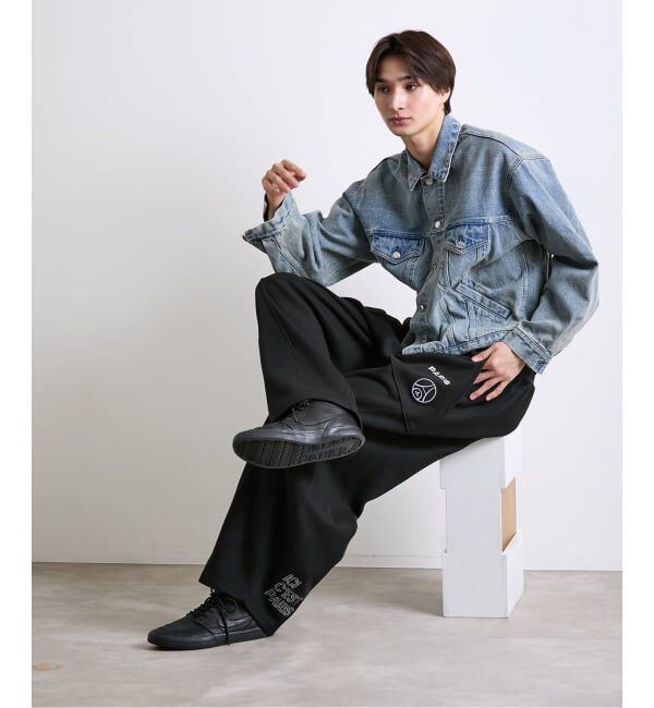 Paris Saint-Germain「【Paris Saint-Germain / パリ・サン＝ジェルマン】 JP Knit-Like Script Pants」|その他|