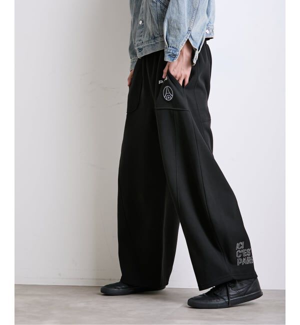 Paris Saint-Germain「【Paris Saint-Germain / パリ・サン＝ジェルマン】 JP Knit-Like Script Pants」|その他|