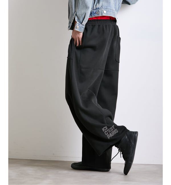 Paris Saint-Germain「【Paris Saint-Germain / パリ・サン＝ジェルマン】 JP Knit-Like Script Pants」|その他|