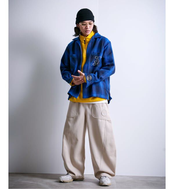 Paris Saint-Germain「【Paris Saint-Germain / パリ・サン＝ジェルマン】 JP Knit-Like Script Pants」|その他|