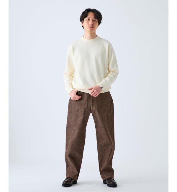 EDIFICE「LOOPWHEELER for LOWERCASE ライトツリウラケ ルーズスウェット」|スウェット・ジャージ|