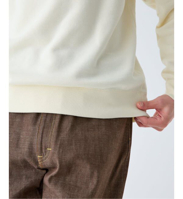 EDIFICE「LOOPWHEELER for LOWERCASE ライトツリウラケ ルーズスウェット」|スウェット・ジャージ|