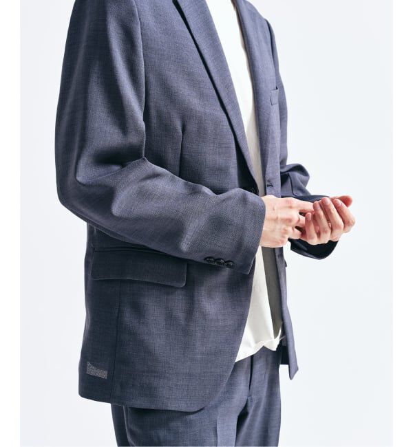 417 EDIFICE「【EVALET / エバレット】メッシュセットアップ &rdquo;ジャケット1点＋パンツ1点　セット&rdquo;」|スーツ|