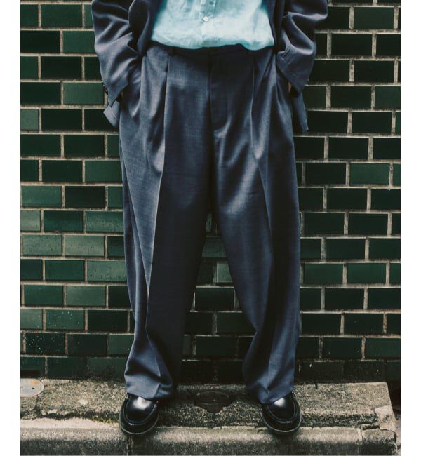 417 EDIFICE「【EVALET / エバレット】メッシュ Wワイドセットアップ」|スーツ|