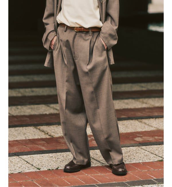 417 EDIFICE「【EVALET / エバレット】メッシュ Wワイドセットアップ」|スーツ|