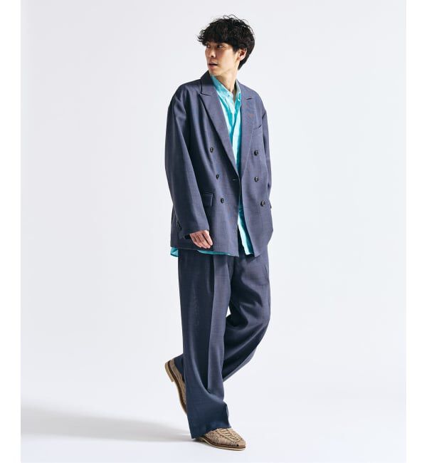 417 EDIFICE「【EVALET / エバレット】メッシュ Wワイドセットアップ」|スーツ|