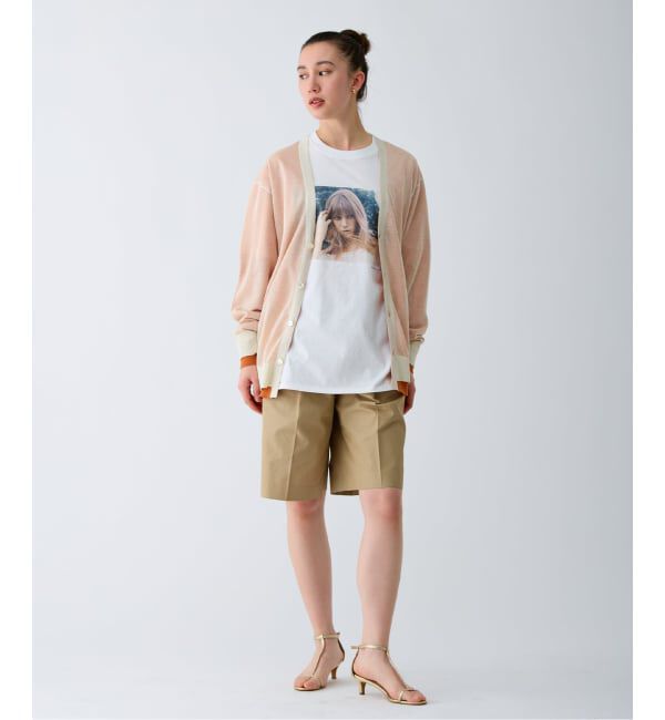 EDIFICE「2トーン レイヤード カーディガン」|カーディガン|