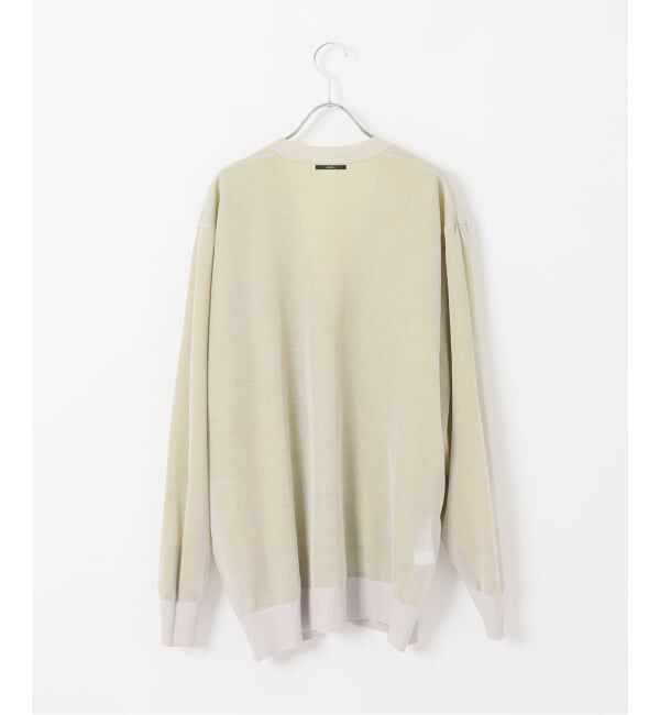 EDIFICE「2トーン レイヤード カーディガン」|カーディガン|