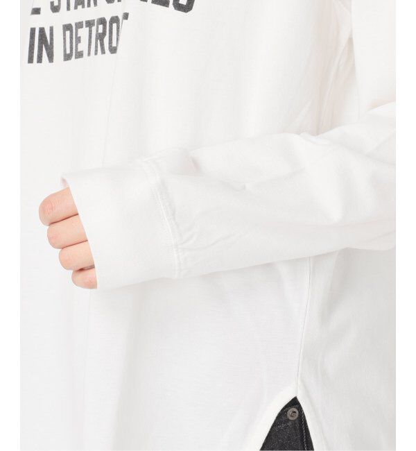 JOURNAL STANDARD relume「《追加》ラグランスリーブカレッジロングスリーブTEE」|Tシャツ・カットソー|