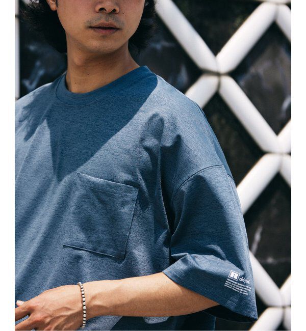 JOURNAL STANDARD relume「吸水速乾 RUSSELL ATHLETIC 別注 Dri-Power(R) BIG Tシャツ」|Tシャツ・カットソー|