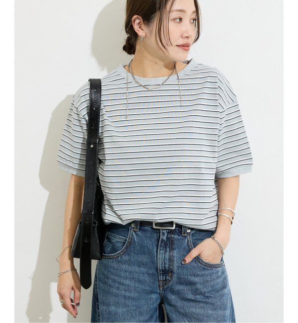 JOURNAL STANDARD「【STAR＆STRIPE】マルチボーダーリンガーT」|Tシャツ・カットソー|
