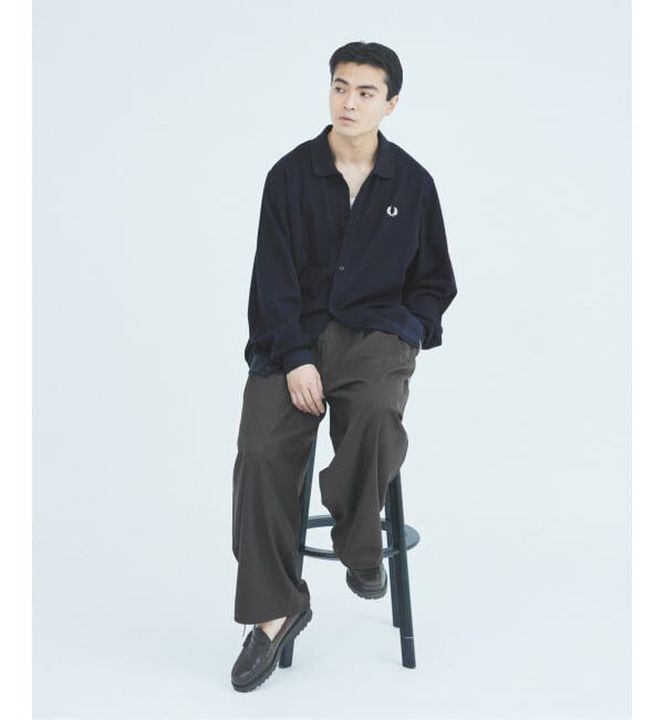 JOURNAL STANDARD「FRED PERRY / フレッドペリー 別注  フル ボタン ピケ ポロシャツ」|シャツ・ブラウス|