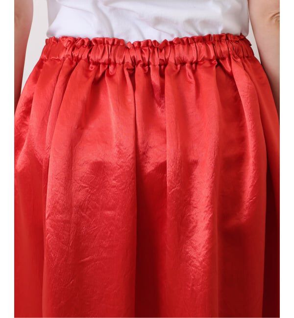journal standard luxe「ヴィンテージサテン ギャザースカート」|スカート|