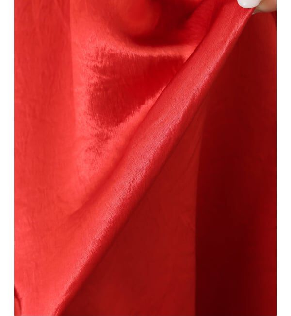 journal standard luxe「ヴィンテージサテン ギャザースカート」|スカート|