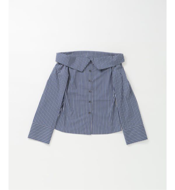 Oriens JOURNAL STANDARD「オフショルダーシャツ」|シャツ・ブラウス|