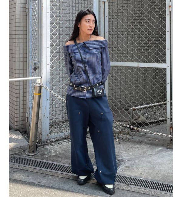 Oriens JOURNAL STANDARD「オフショルダーシャツ」|シャツ・ブラウス|