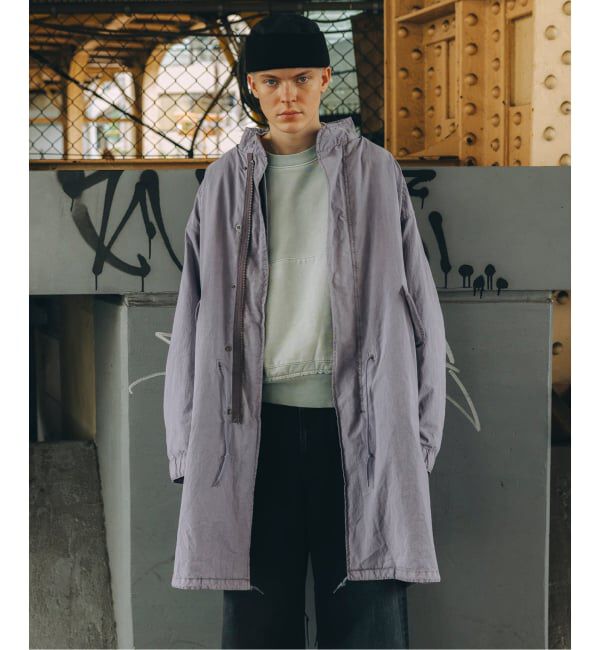 JOURNAL STANDARD「M65 フィッシュテールパーカー ガーメント ダイ / ライナー付き / モッズ」|ミリタリー・モッズコート|