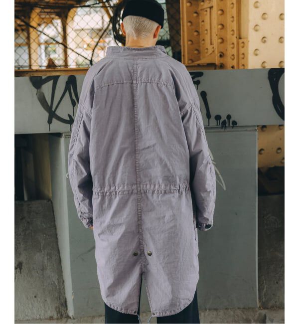 JOURNAL STANDARD「M65 フィッシュテールパーカー ガーメント ダイ / ライナー付き / モッズ」|ミリタリー・モッズコート|