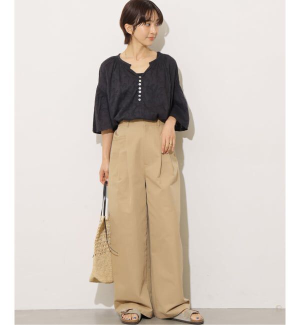 JOURNAL STANDARD relume「《追加3》2タックワイドパンツ」|チノ|