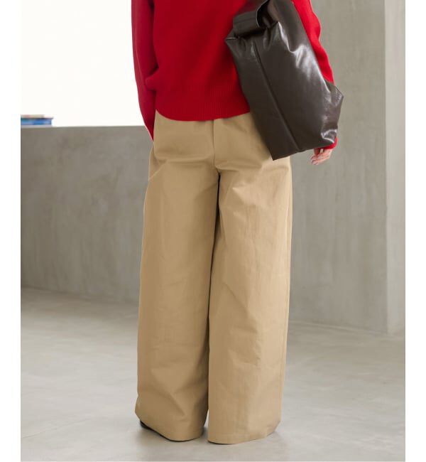 JOURNAL STANDARD relume「《追加3》2タックワイドパンツ」|チノ|