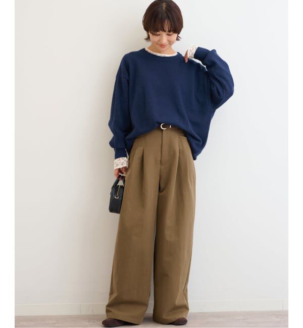 JOURNAL STANDARD relume「《追加3》2タックワイドパンツ」|チノ|