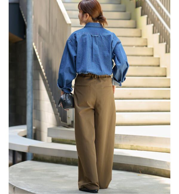 JOURNAL STANDARD relume「《追加3》2タックワイドパンツ」|チノ|