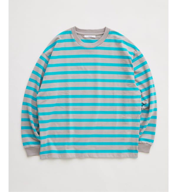 JOURNAL STANDARD relume「ラグビー ボーダー ロンT」|Tシャツ・カットソー|グレーA
