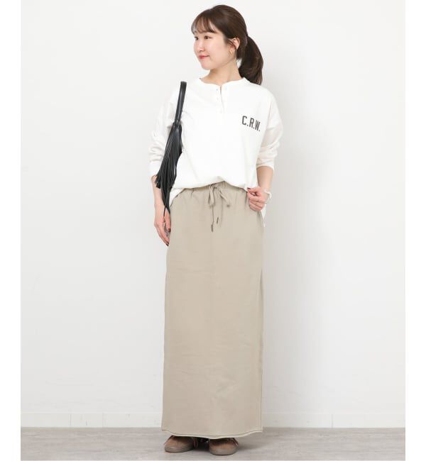 JOURNAL STANDARD relume「ヘンリーワンポイントロゴロンT」|Tシャツ・カットソー|